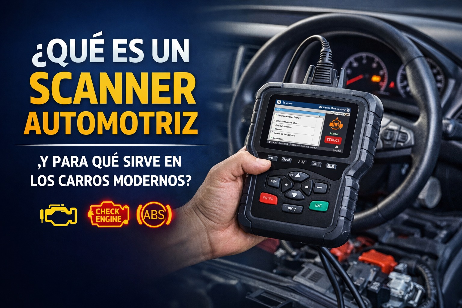 ¿Qué es un escáner automotriz y para qué sirve en los carros modernos ...